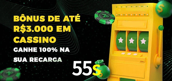 55s melhor bônus de depósito