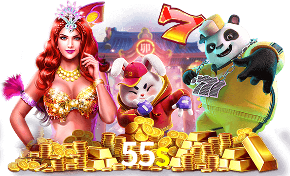 jogue em caça-níqueis ricos na 55s